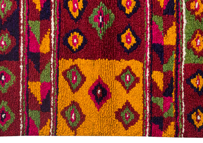 4'2"x5'7" ft Turkish Tulu,Tulu Rug, Karapınar Tulu Rug, Vintage Tulu 126 x 170 cm