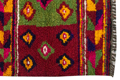 4'2"x5'7" ft Turkish Tulu,Tulu Rug, Karapınar Tulu Rug, Vintage Tulu 126 x 170 cm