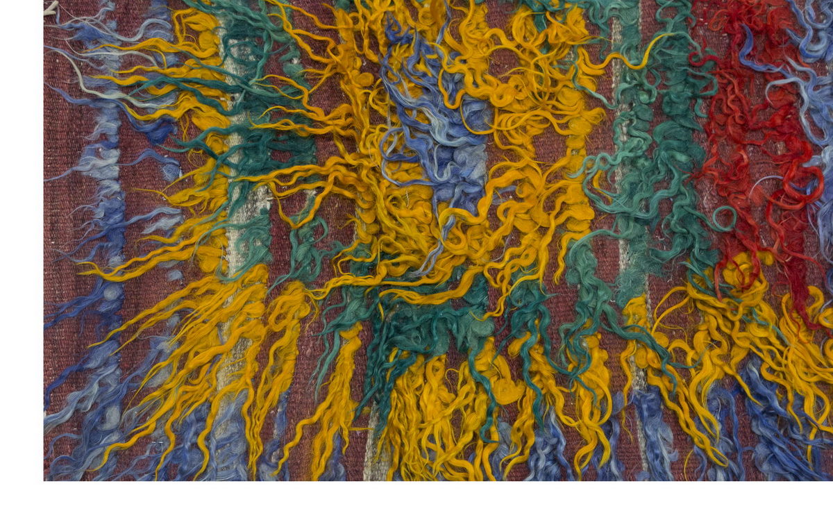 4'2"x6'3" ft Turkish Tulu,Tulu Rug, Karapınar Tulu Rug, Vintage Tulu 128 x 190 cm