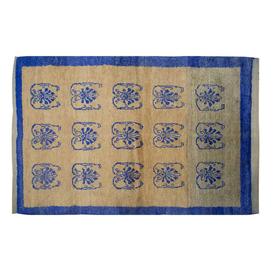 4'2"x6'9" ft Turkish Tulu,Tulu Rug, Karapınar Tulu Rug, Vintage Tulu 126 x 205 cm