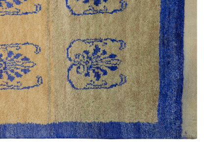 4'2"x6'9" ft Turkish Tulu,Tulu Rug, Karapınar Tulu Rug, Vintage Tulu 126 x 205 cm