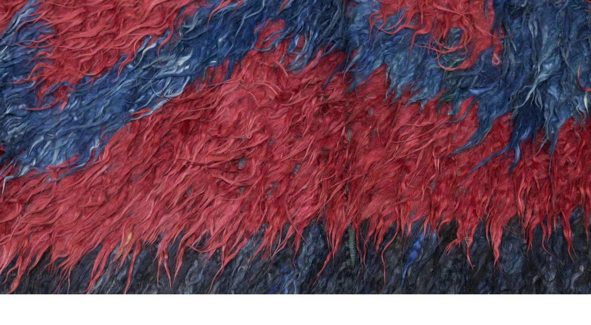 4'3"x5'10" ft Turkish Tulu,Tulu Rug, Karapınar Tulu Rug, Vintage Tulu 129 x 177 cm