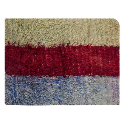 4'4"x5'7" ft Turkish Tulu,Tulu Rug, Karapınar Tulu Rug, Vintage Tulu 133 x 170 cm