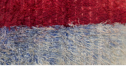 4'4"x5'7" ft Turkish Tulu,Tulu Rug, Karapınar Tulu Rug, Vintage Tulu 133 x 170 cm