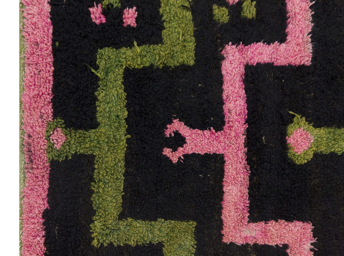 4'5"x7'7" ft Turkish Tulu,Tulu Rug, Karapınar Tulu Rug, Vintage Tulu 134 x 230 cm