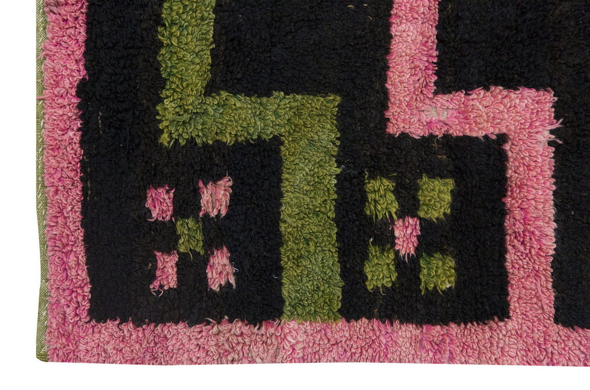 4'5"x7'7" ft Turkish Tulu,Tulu Rug, Karapınar Tulu Rug, Vintage Tulu 134 x 230 cm