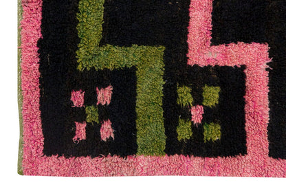 4'5"x7'7" ft Turkish Tulu,Tulu Rug, Karapınar Tulu Rug, Vintage Tulu 134 x 230 cm