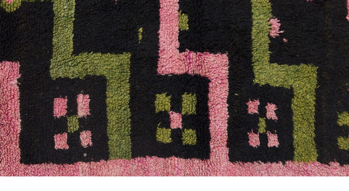 4'5"x7'7" ft Turkish Tulu,Tulu Rug, Karapınar Tulu Rug, Vintage Tulu 134 x 230 cm