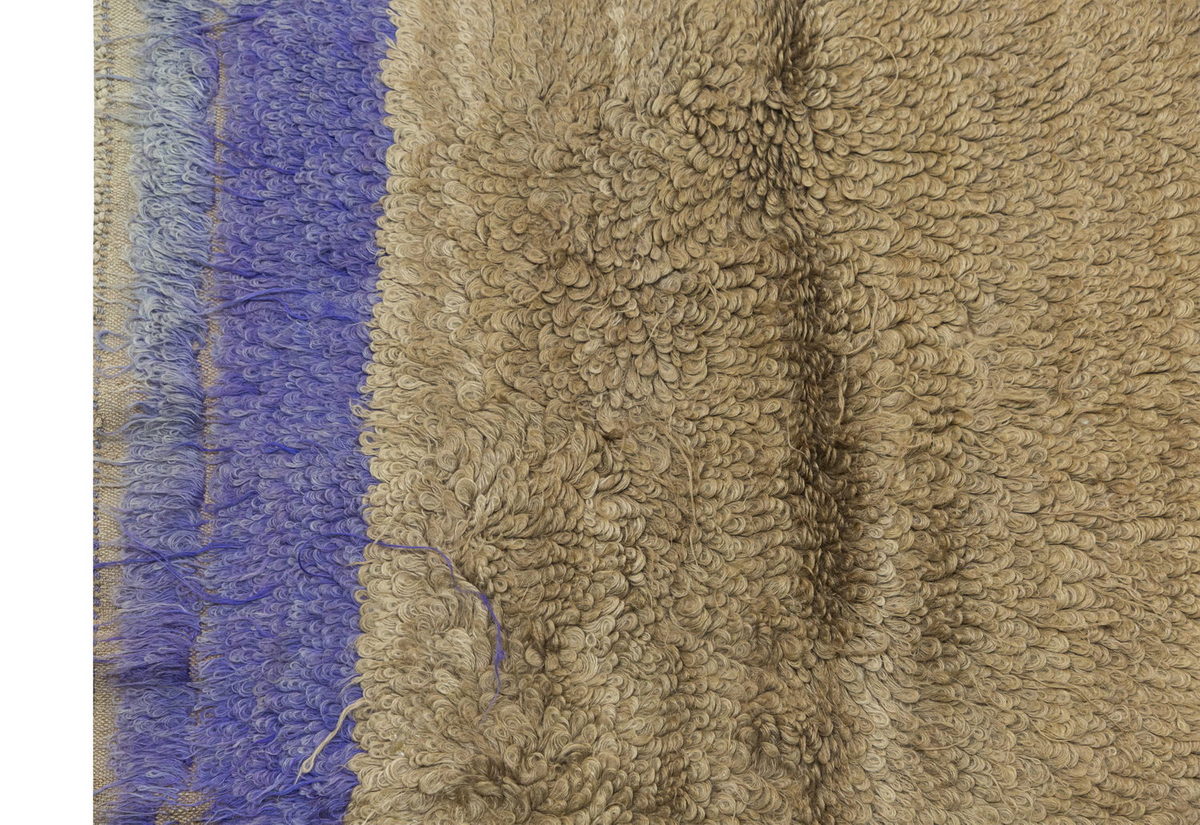 4'6"x5'11" ft Turkish Tulu,Tulu Rug, Karapınar Tulu Rug, Vintage Tulu 136 x 180 cm