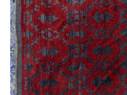 4'9"x10'11" ft Turkish Tulu,Tulu Rug, Karapınar Tulu Rug, Vintage Tulu 146 x 332 cm