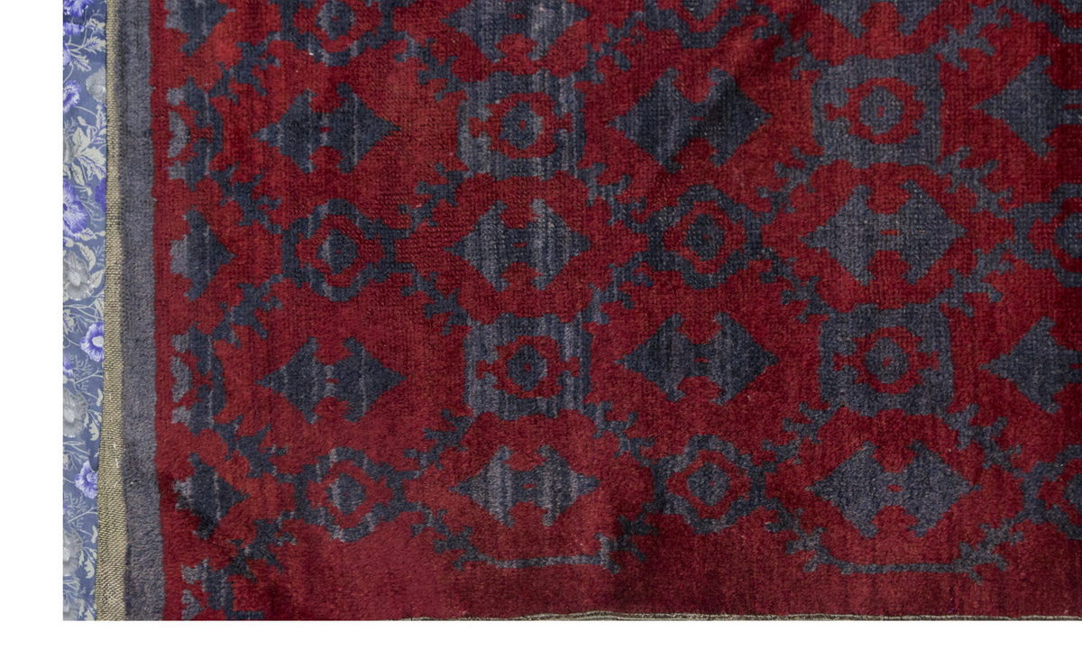 4'9"x10'11" ft Turkish Tulu,Tulu Rug, Karapınar Tulu Rug, Vintage Tulu 146 x 332 cm