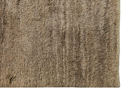4'9"x10'7" ft Turkish Tulu,Tulu Rug, Karapınar Tulu Rug, Vintage Tulu 145 x 322 cm