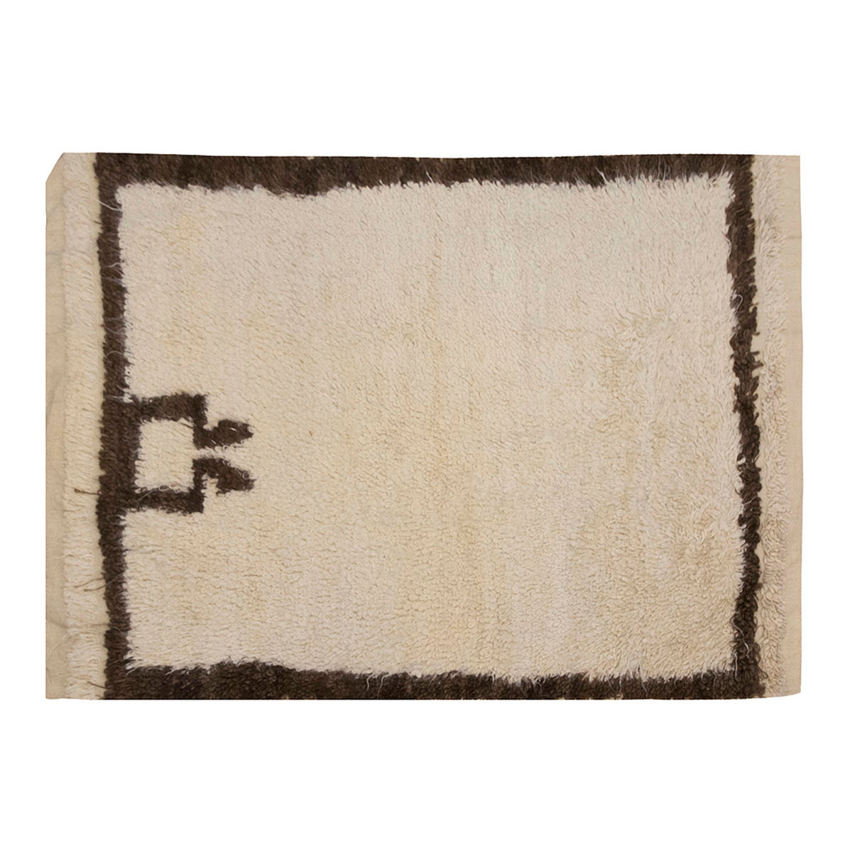 4'x 5'4" ft Turkish Tulu,Tulu Rug, Karapınar Tulu Rug, Vintage Tulu 123 x 163 cm