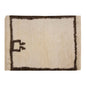 4'x 5'4" ft Turkish Tulu,Tulu Rug, Karapınar Tulu Rug, Vintage Tulu 123 x 163 cm