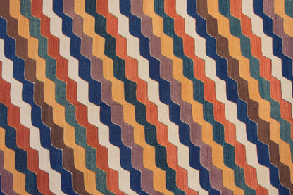 4.4x5.11 feet Kilim,4x6 Kilim Rug,Turkish Kilim Rug,Oushak Kilim,Handwoven Kilim, Handspun Wool Kilim Rug,New Kilim Rug,Natural Color Kilim