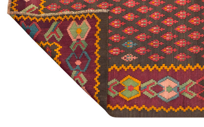 4.8 x 7.1 ft, Vintage Karabagh Kilim, Handwoven Wool