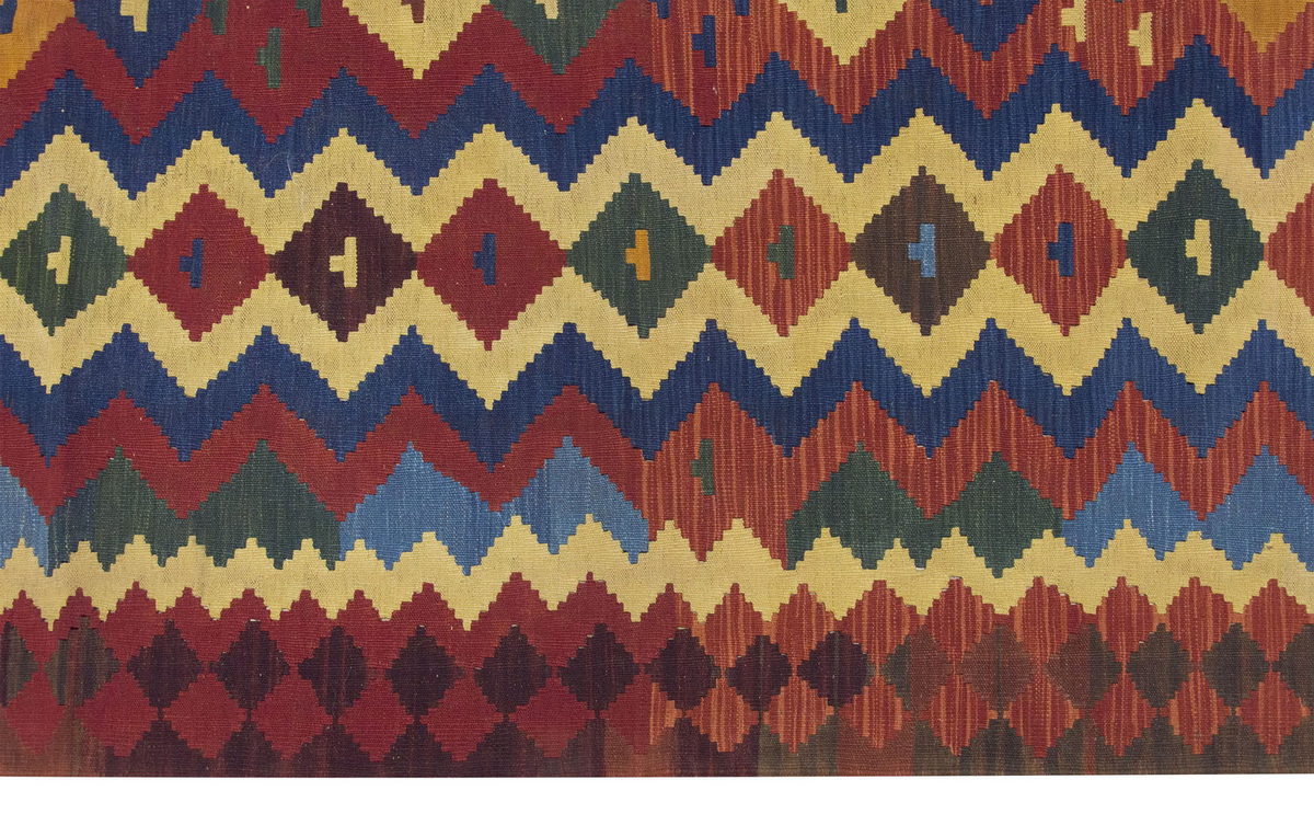4.8x6.7 feet Kilim,5x7 Kilim Rug,Turkish Kilim Rug,Oushak Kilim,Handwoven Kilim, Handspun Wool Kilim Rug,New Kilim Rug,Natural Color Kilim