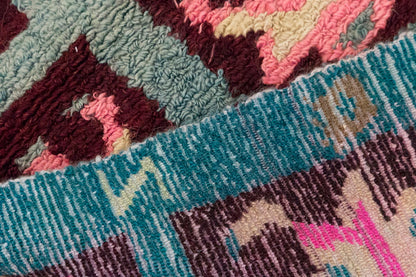 4 x 4'9 ft Turkish Tulu,Tulu Rug, Karapınar Tulu Rug, Vintage Tulu 119 x 146 cm