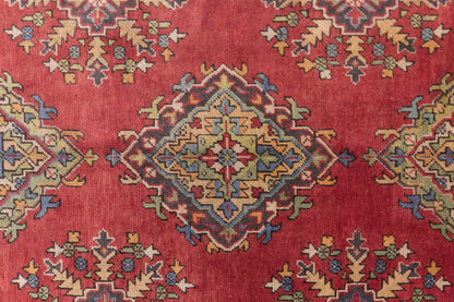 Vintage Konya Runner Rug, 147 × 390 cm / 4.8 x 13 ft Rug, Handmade Wool Turkish Rug