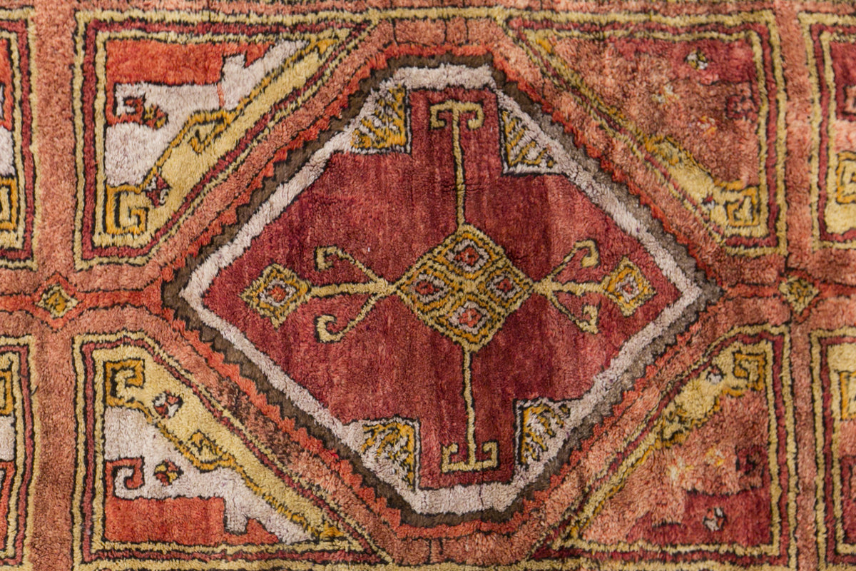 Vintage Konya Derbent Runner Rug, 123 × 355 cm / 4 x 11.6 ft Rug