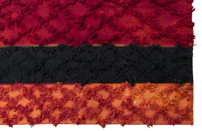 Vintage Turkish Curtain Kilim Rug, 6.7 x 15 ft, 205 x 465 cm, Handwoven Strriped Kilim