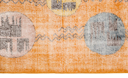 Modern Turkish Area Rug, 6.9x9.8 ft, 210x300 cm