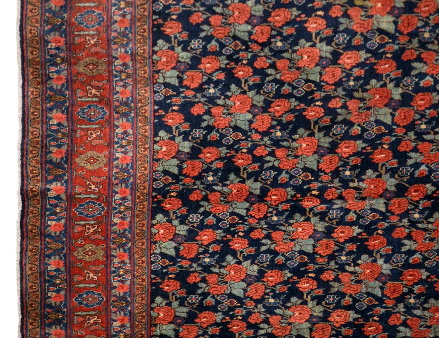 Vintage Turkish Area Rug, 8.5x11.6 ft, 260x355 cm