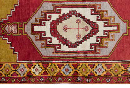 Vintage Konya Rug, 102 × 170 cm / 3.3 x 5.6 ft Handmade Wool Rug