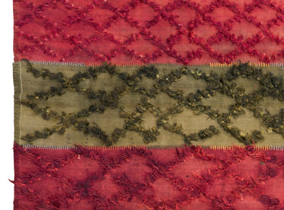 Vintage Turkish Curtain Kilim Rug, 8.4 x 12 ft, 256 x 365 cm, Handwoven Turkish Wool Kilim