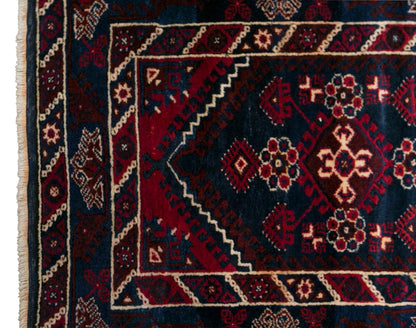 Vintage Dosemealti Rug, 121 × 193 cm / 4 x 6.3 ft Handmade Wool Rug