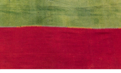 Vintage Konya Cihanbeyli Curtain Kilim Rug, 7.9 x 11 ft, 240 x 325 cm, Handwoven Turkish Wool Kilim
