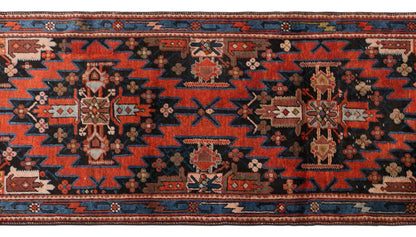 Vintage Turkish Runner rug, 70 x 295 cm / 2.3 x 9.7 feet