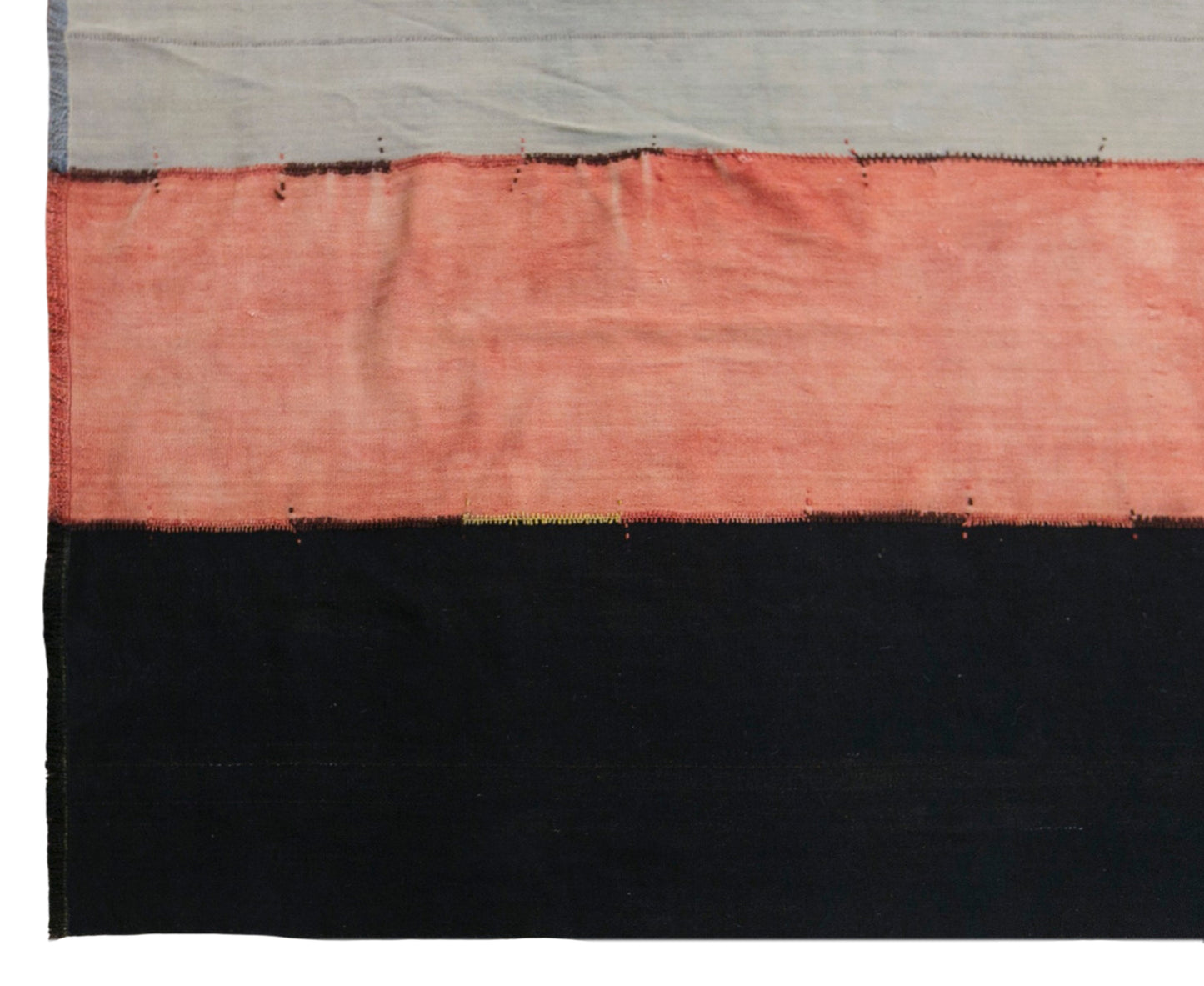 Vintage Konya Cihanbeyli Curtain Kilim Rug, 9.2 x 13 ft, 280 x 405 cm, Handwoven Turkish Wool Kilim