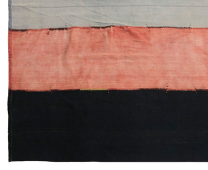 Vintage Konya Cihanbeyli Curtain Kilim Rug, 9.2 x 13 ft, 280 x 405 cm, Handwoven Turkish Wool Kilim