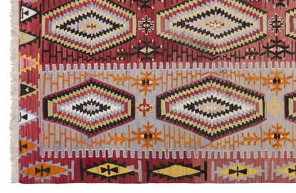 Vintage Oushak Kilim, 175 x 340 cm / 5.7 x 11 feet