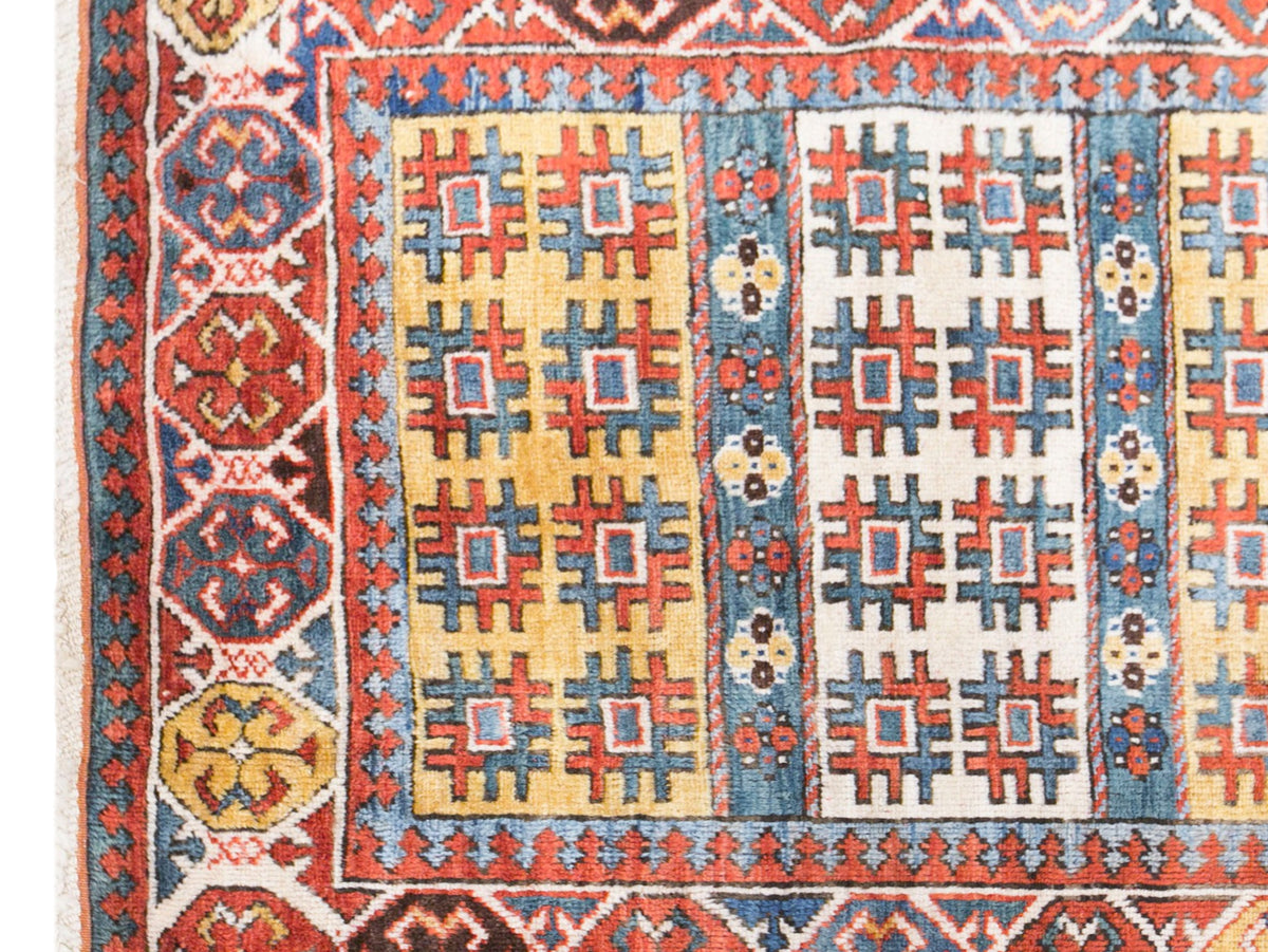 Vintage Turkish Rug, 105 × 216 cm / 3.4 x 7.1 ft Handmade Wool Rug