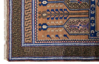 Prayer Rug 3.4 x 5.9 feet 105 x 180 cm