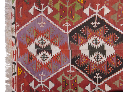 Vintage Konya Kilim, 155 x 375 cm / 5.1 x 12 feet