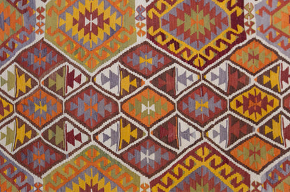 Vintage Pamukkale Kilim, 170 x 370 cm / 5.6 x 12 feet