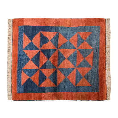4x4 Konya Carpet, Turkish Rug, Pure Sheep Wool Rug, New Production Handmade Rug, 3'11 x 4'1
