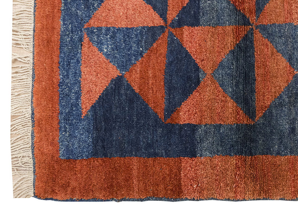 4x4 Konya Carpet, Turkish Rug, Pure Sheep Wool Rug, New Production Handmade Rug, 3'11 x 4'1