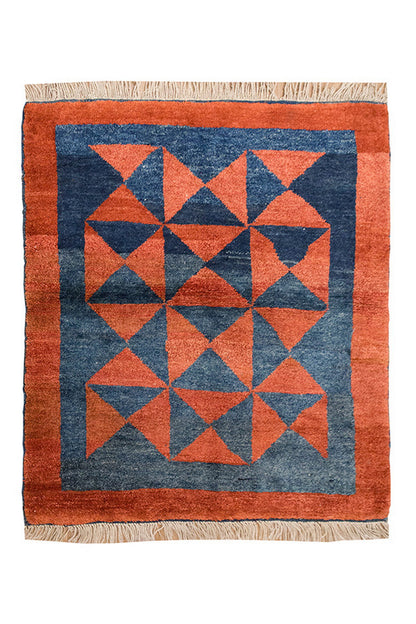 4x4 Konya Carpet, Turkish Rug, Pure Sheep Wool Rug, New Production Handmade Rug, 3'11 x 4'1