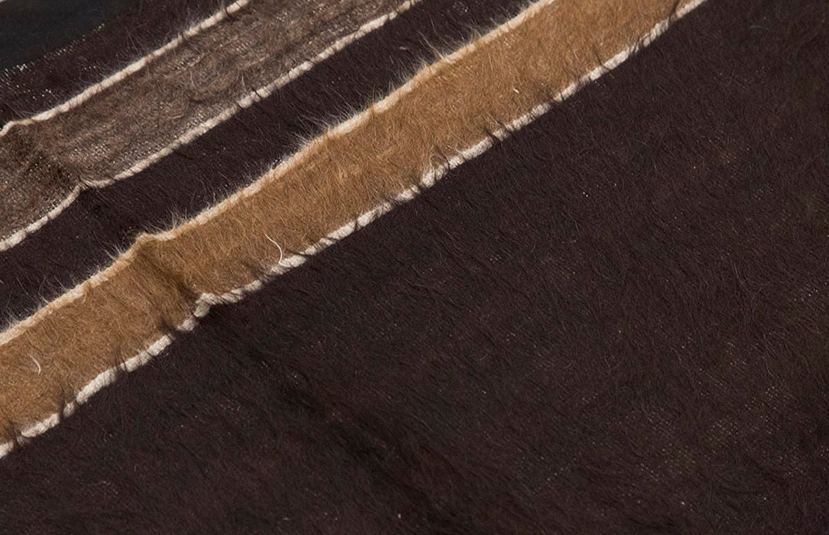 4x5, 3'10 x 4'11 ft, Siirt Blanket Kilim Rug, Siirt Blanket
