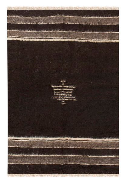 4x5, 3'6 x 4'10 ft, Siirt Blanket Kilim Rug, Siirt Blanket