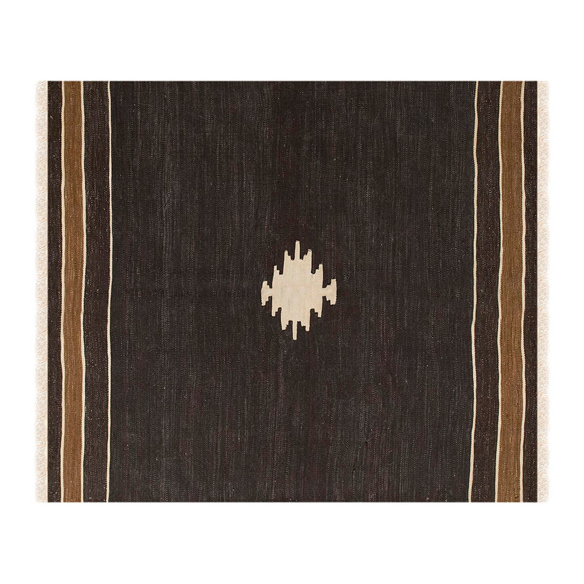 4x5, 3'6 x 4'8 ft, Siirt Blanket Kilim Rug, Siirt Blanket