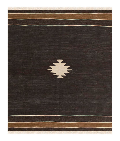 4x5, 3'6 x 4'8 ft, Siirt Blanket Kilim Rug, Siirt Blanket