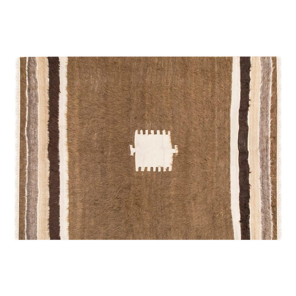 4x5, 3'7 x 5'1 ft, Siirt Blanket Kilim Rug, Siirt Blanket