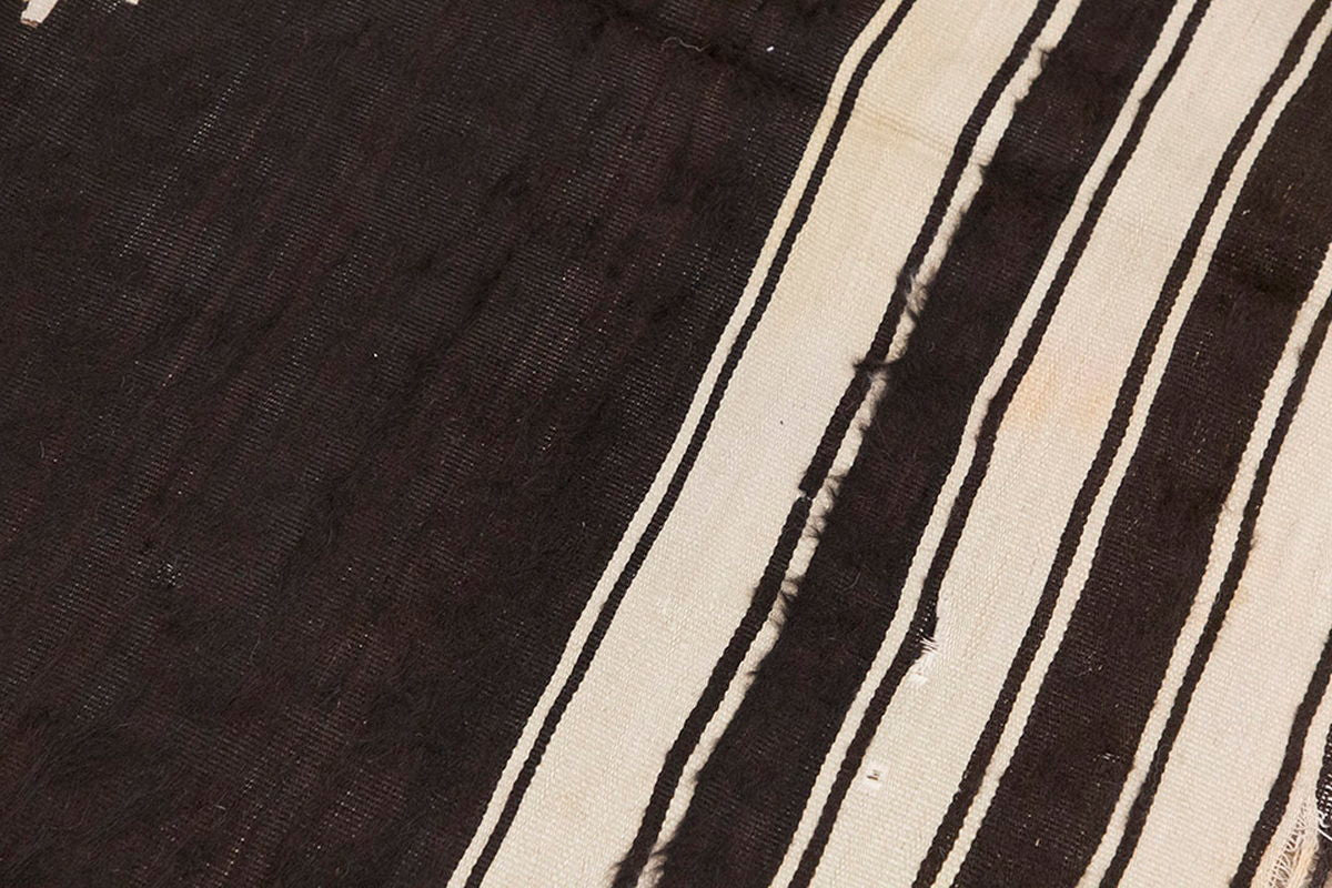 4x5, 3'7 x 5'1 ft, Siirt Blanket Kilim Rug, Siirt Blanket