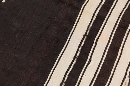 4x5, 3'7 x 5'1 ft, Siirt Blanket Kilim Rug, Siirt Blanket