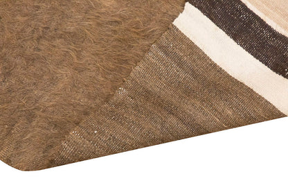 4x5, 3'7 x 5'1 ft, Siirt Blanket Kilim Rug, Siirt Blanket
